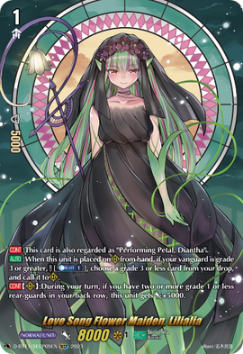 Love Song Flower Maiden, Lilialia | Cardfight!! Vanguard