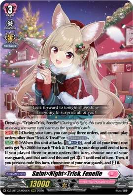 Sa!nt×N!ght×Tr!ck, Fenelle | Cardfight!! Vanguard Wiki | Fandom