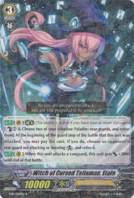 Witch of Cursed Talisman, Etain | Cardfight!! Vanguard Wiki Witch of Cursed Talisman, Etain | Cardfight!! Vanguard Wiki