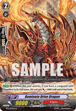 dragon drive cards in english