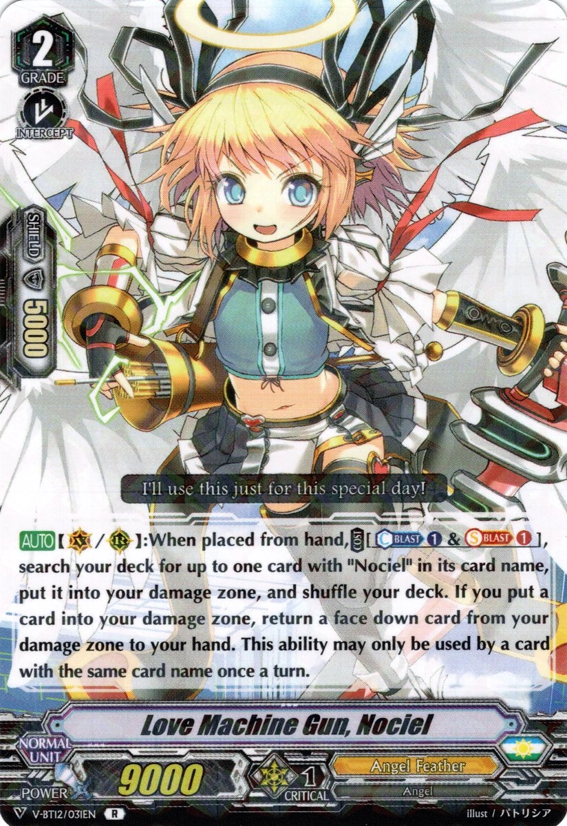 Love Machine Gun, Nociel (V Series) | Cardfight!! Vanguard Wiki
