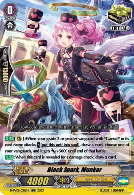 Black Spark, Munkar | Cardfight!! Vanguard Wiki | Fandom