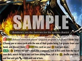 Card Errata:Fast Chase Golden Knight, Cambell