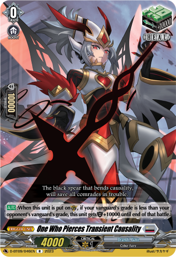 One Who Pierces Transient Causality | Cardfight!! Vanguard Wiki 