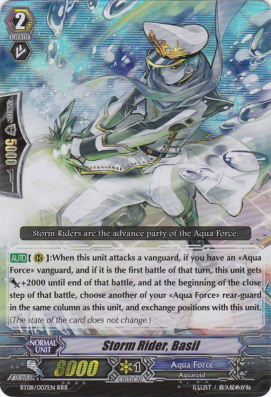 Storm Rider, Basil | Cardfight!! Vanguard Wiki | Fandom