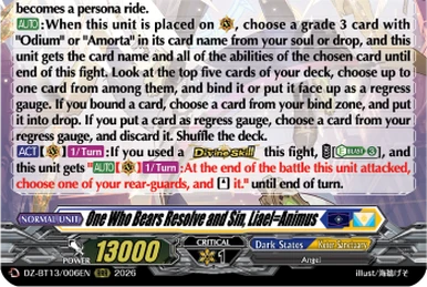Magic of the Silver Key, Kikyil | Cardfight!! Vanguard Wiki | Fandom