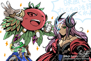 Exploding Tomato, Night Queen Musketeer, Daniel and Barrier Troop Revenger, Dorint by モレシャン