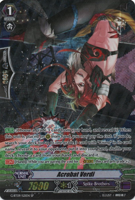 Acrobat Verdi | Cardfight!! Vanguard Wiki | Fandom Acrobat Verdi | Cardfight!! Vanguard Wiki | Fandom