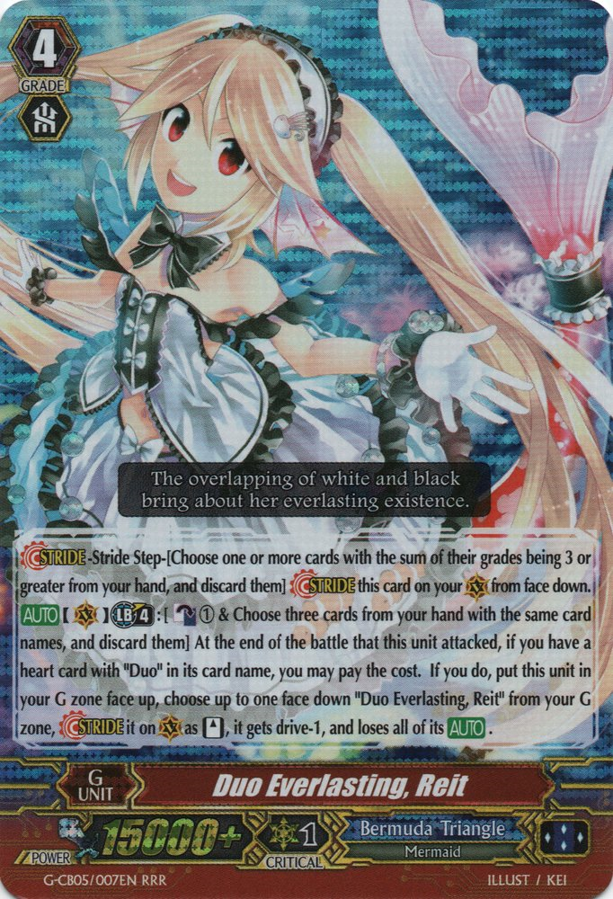 Cardfight Vanguard Duo Reit deck