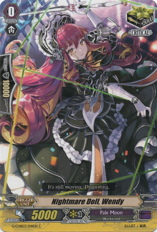 Nightmare Doll, Wendy | Cardfight!! Vanguard Wiki | Fandom
