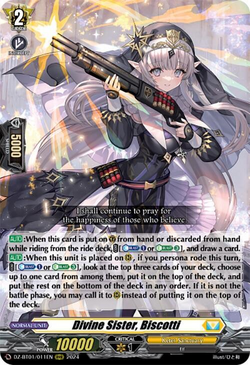 Card Gallery:Divine Sister, Biscotti | Cardfight!! Vanguard