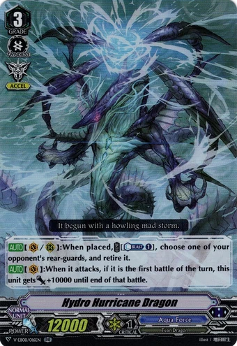 Hydro Hurricane Dragon V Series Cardfight Vanguard Wiki Fandom