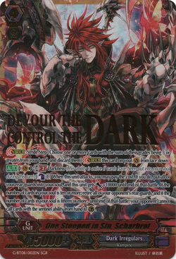 B-50 紅蓮ゾルゲ SatumaHogwarts生徒 Card Gallery:One Steeped in Sin, Scharhrot | Cardfight