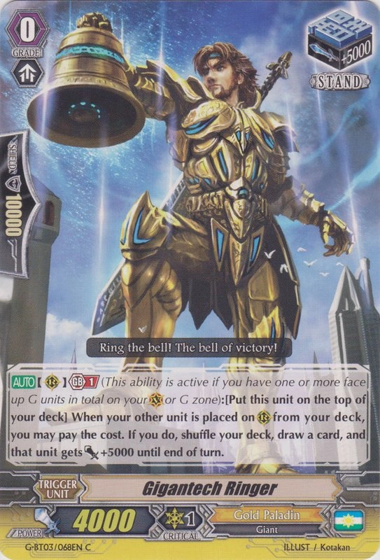 Gigantech Ringer | Cardfight!! Vanguard Wiki | Fandom
