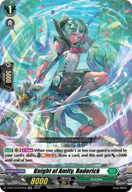 Knight of Amity, Roderick | Cardfight!! Vanguard Wiki | Fandom