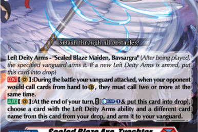 Sealed Blaze Dragon, Namorkahr Anui | Cardfight!! Vanguard