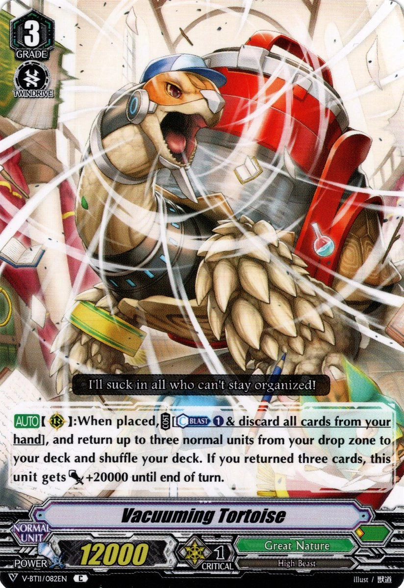 Vacuuming Tortoise | Cardfight!! Vanguard Wiki | Fandom