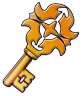 Gold Paladin Key