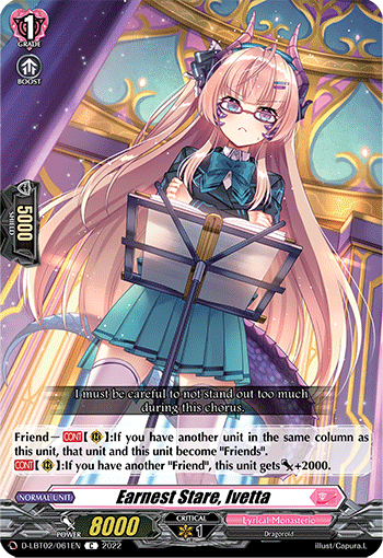 Earnest Stare, Ivetta | Cardfight!! Vanguard Wiki | Fandom