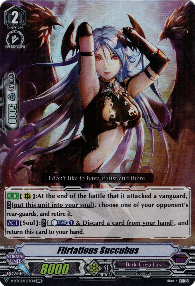 Flirtatious Succubus (V Series) | Cardfight!! Vanguard Wiki | Fandom