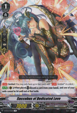 Succubus of Dedicated Love | Cardfight!! Vanguard Wiki | Fandom