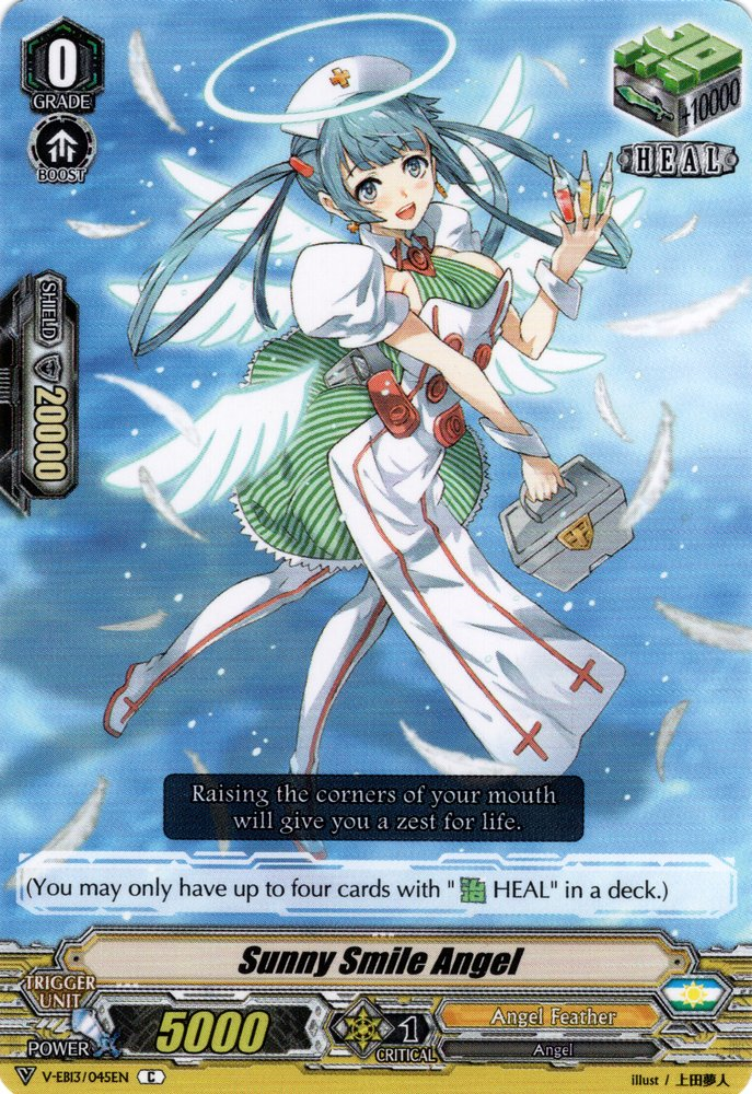 Sunny Smile Angel (V Series) | Cardfight!! Vanguard Wiki | Fandom Sunny Smile Angel (V Series) | Cardfight!! Vanguard Wiki | Fandom