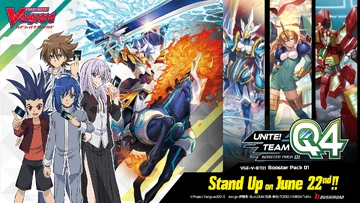 unite team q4 booster box Cardfight!! Vanguard Unite! Team Q4 Booster Box