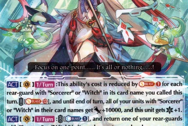 Black Snake Witch, Chicory | Cardfight!! Vanguard Wiki | Fandom