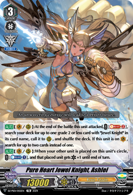 Pure Heart Jewel Knight, Ashlei (V Series) | Cardfight