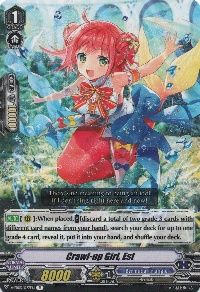 Crawl-up Girl, Est | Cardfight!! Vanguard Wiki | Fandom