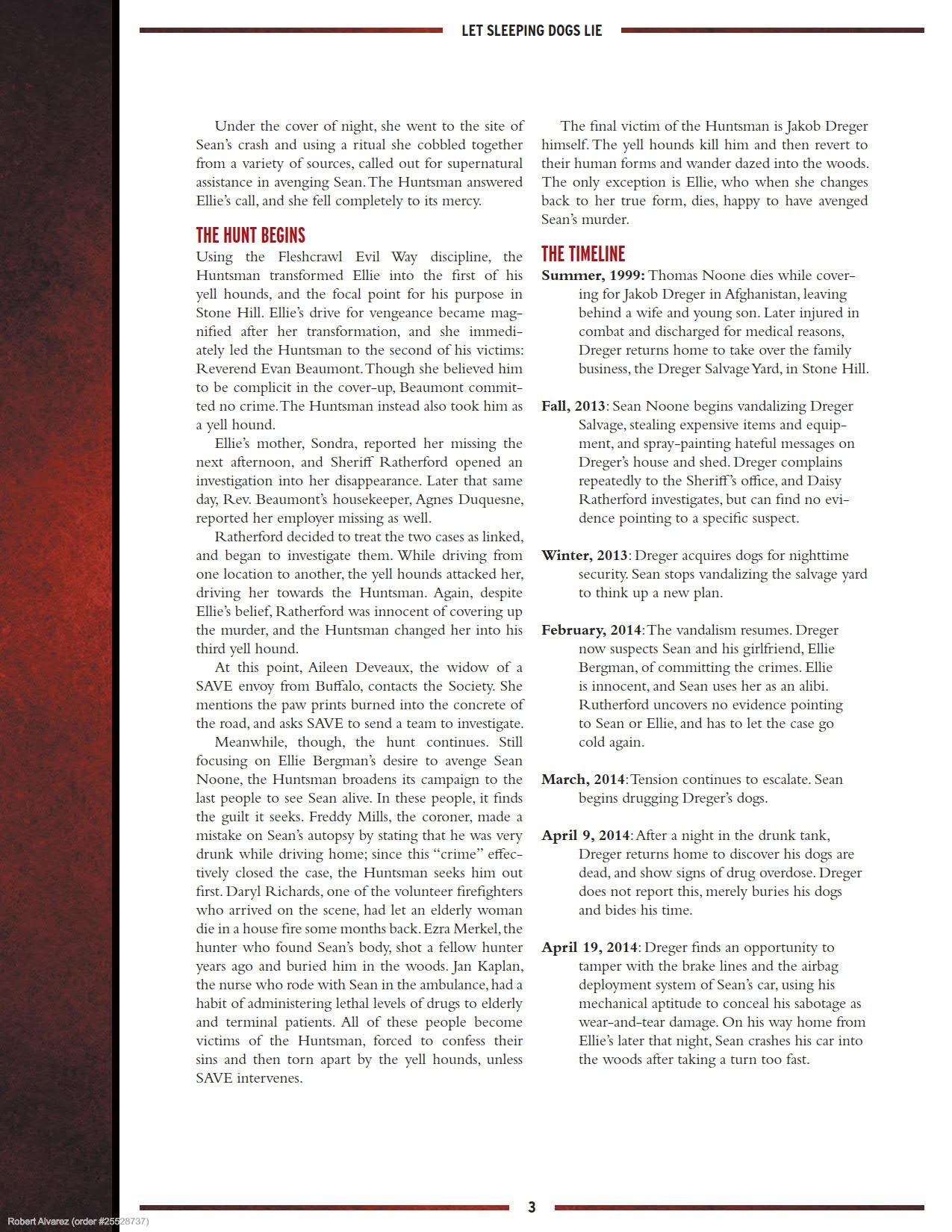 Let Sleeping Dogs Lie Card Game Database Wiki Fandom