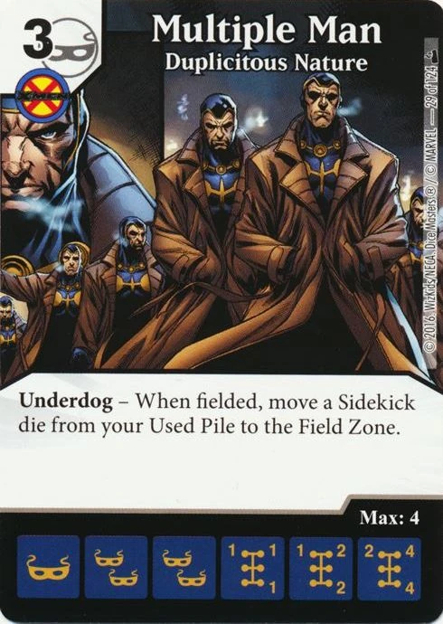 Multiple Man - Duplicitous Nature (DPDM) | CardGuide Wiki | Fandom
