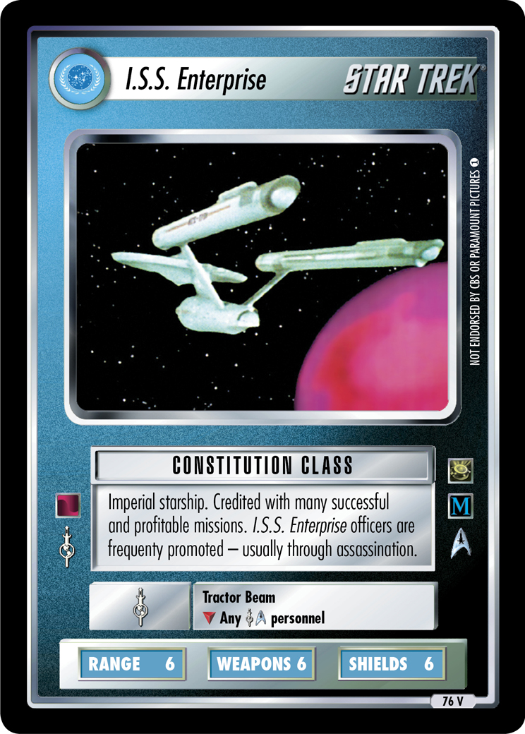 star trek ccg 1e card list