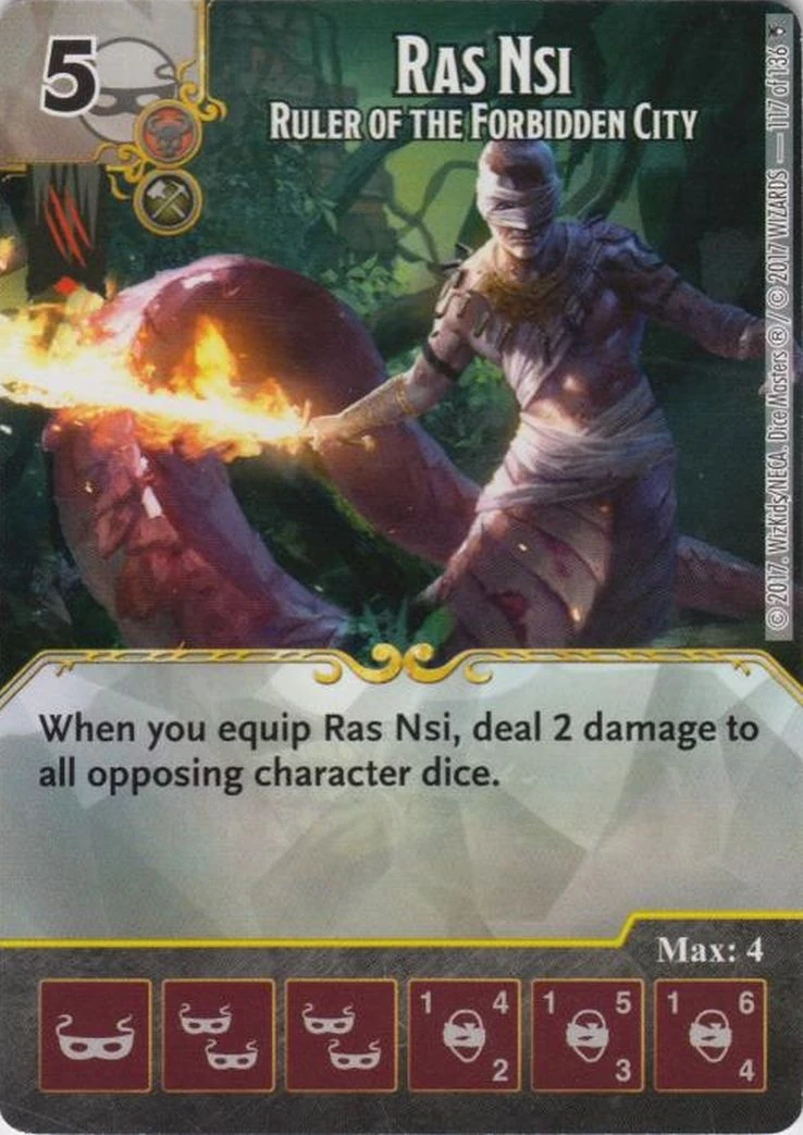 Ras Nsi - Ruler of the Forbidden City (ToA) | CardGuide Wiki | Fandom