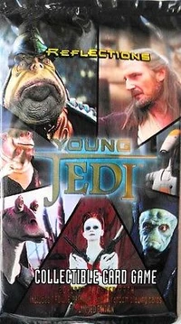 young jedi booster box Star Wars Young Jedi Battle Of Naboo Booster Pack (Lot of 16 Packs) main image 1