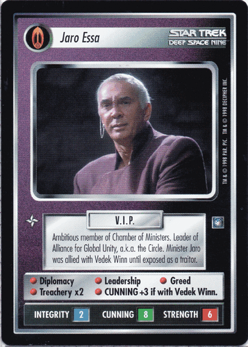 Jaro Essa (DS9) | CardGuide Wiki | Fandom