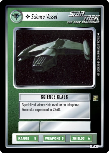 Sciencevessel TNGS