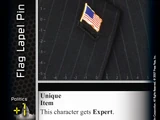 Flag Lapel Pin (D0) (Elite)
