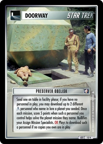 Preserverobelisk Errata 2 TC
