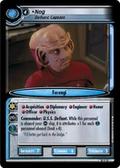 Nog - Defiant Captain (180 KB) Matter of Time, V, #32 The Continuing Committee, 2013