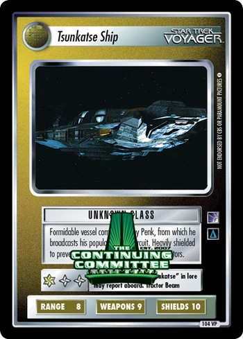 Tsunkatseship VP TCC