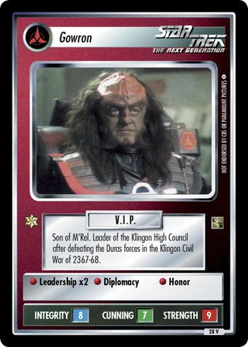 Gowron TNGS