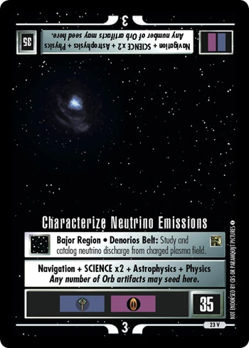 Characterizeneutrinoemissions EMS