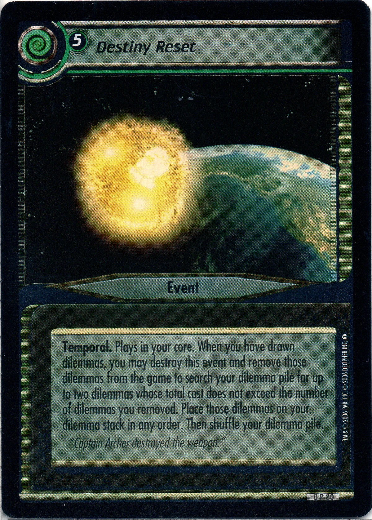 Destiny Reset (P) | CardGuide Wiki | Fandom