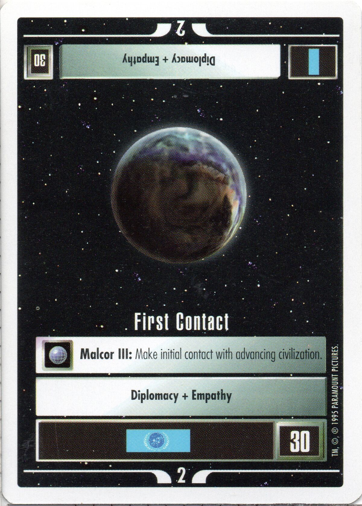 First Contact (PU95) CardGuide Wiki Fandom