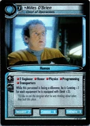 Miles O'Brien - Chief of Operations (3.25 MB) Second Edition, R, #277 Decipher, 2002
