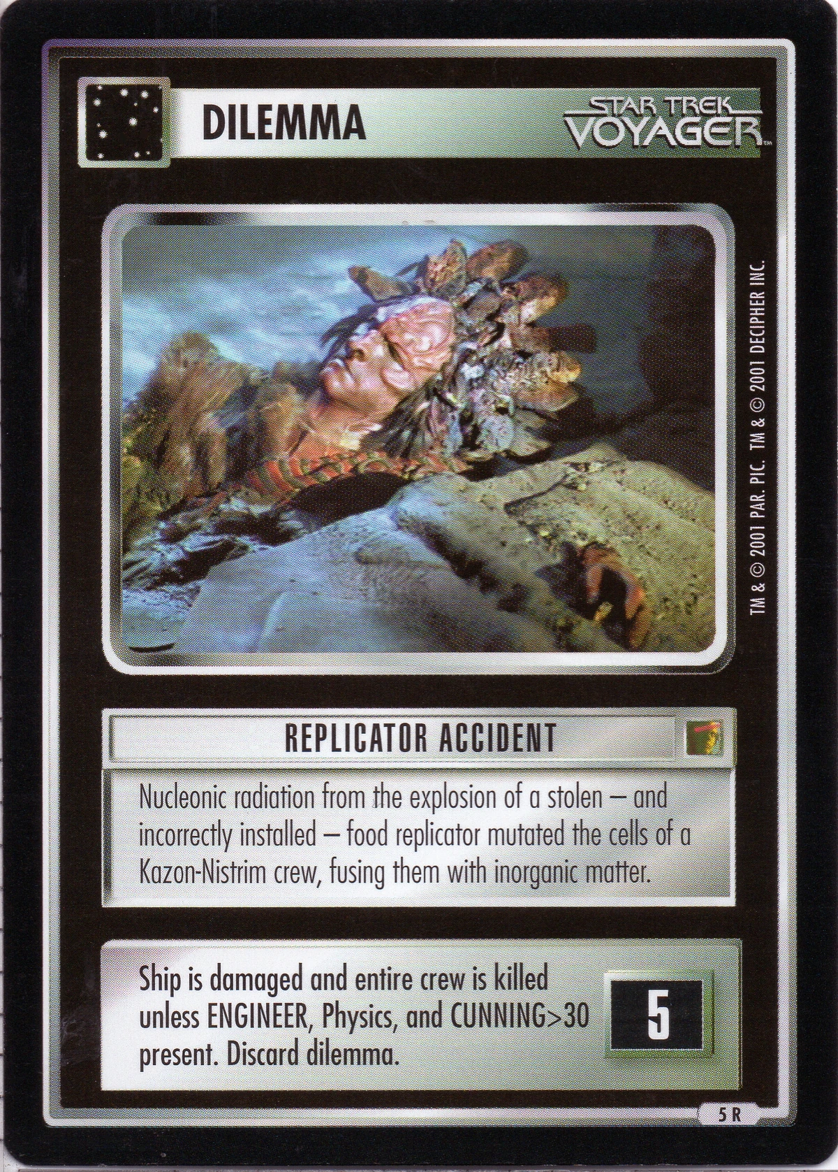 Replicator Accident (TB) | CardGuide Wiki | Fandom