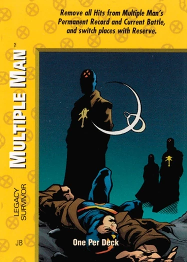 Multiple Man - Legacy Survivor (XMOP) | CardGuide Wiki | Fandom