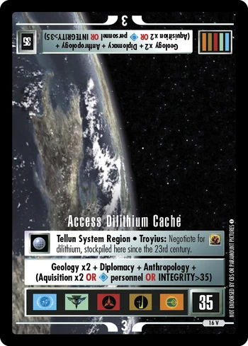 Accessdilithiumcache APLW