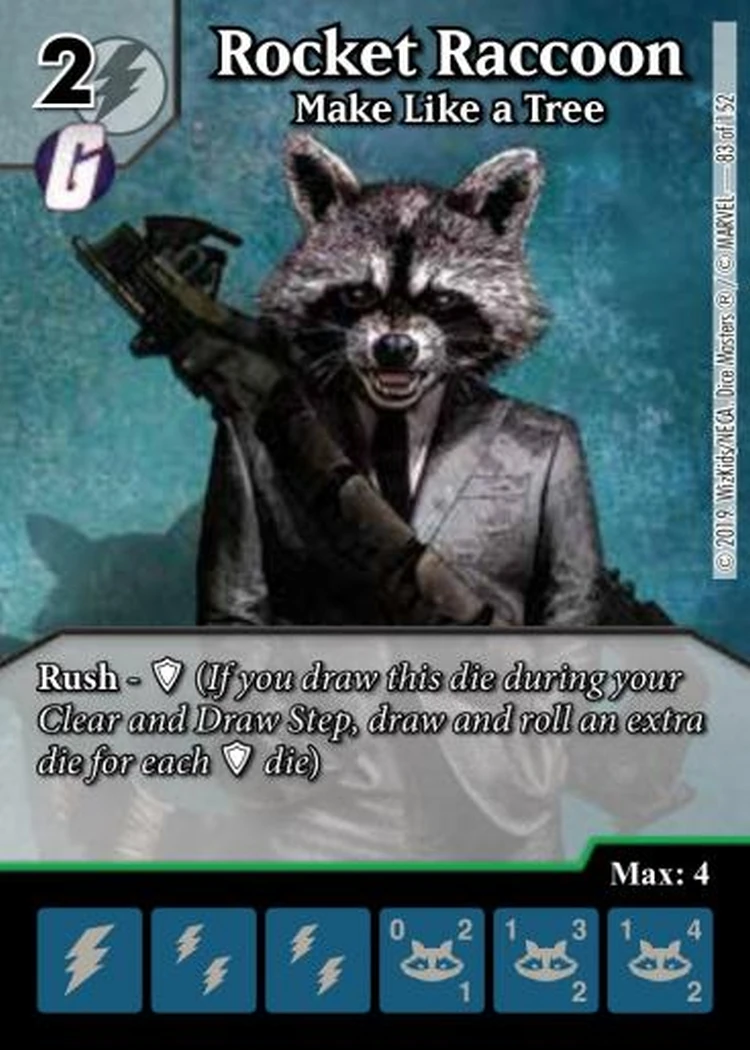 Rocket Raccoon - Make Like a Tree (AIGDP) | CardGuide Wiki | Fandom